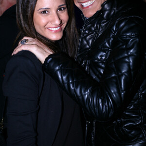 Jean-Luc Lahaye et sa fille au Bataclan à Paris, le 1er avril 2013