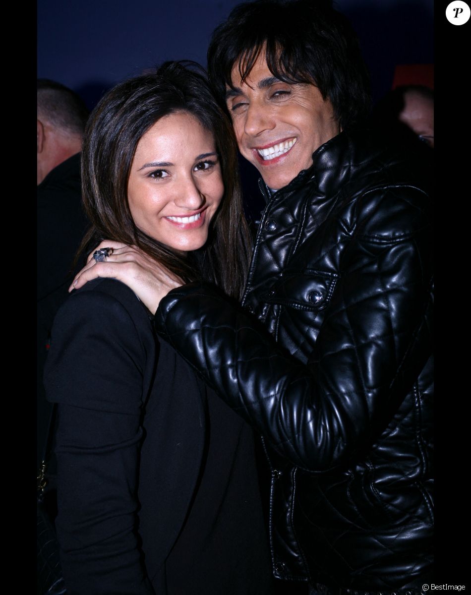 Jean-Luc Lahaye et sa fille au Bataclan à Paris, le 1er avril 2013