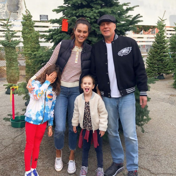Bruce Willis a célébré Thanksgiving avec son épouse Emma Heming Willis et leurs deux filles.