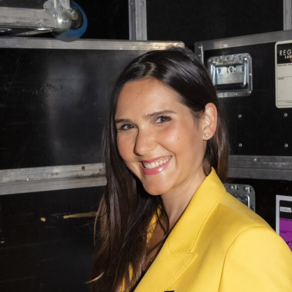 Joyce Jonathan  - Backstage de l'enregistrement de l'émission "Les Grosses Têtes Prime", présentée par L.Ruquier et diffusée le 2 octobre à 21h05 sur France 2.  © Jack Tribeca / Bestimage 