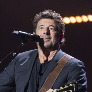 Exclusif - Patrick Bruel - 10ème édition du concert caritatif "Leurs voix pour l'espoir" au profit de la fondation ARCAD (Aide et recherche en Cancérologie Digestive) et la lutte contre le cancer du pancréas à l'Olympia à Paris le 11 octobre 2021. © Marc Ausset-Lacroix - Pierre Perusseau / Bestimage 