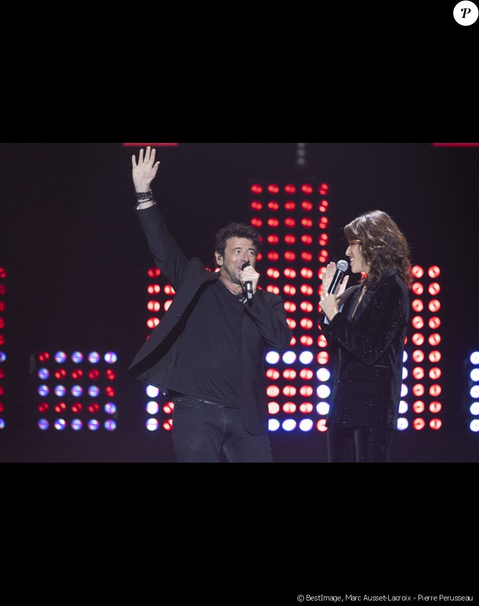 Exclusif - Patrick Bruel, Laurie Cholewa - 10ème édition du concert caritatif "Leurs voix pour l'espoir" au profit de la fondation ARCAD (Aide et recherche en Cancérologie Digestive) et la lutte contre le cancer du pancréas à l'Olympia à Paris le 11 octobre 2021. © Marc Ausset-Lacroix - Pierre Perusseau / Bestimage
