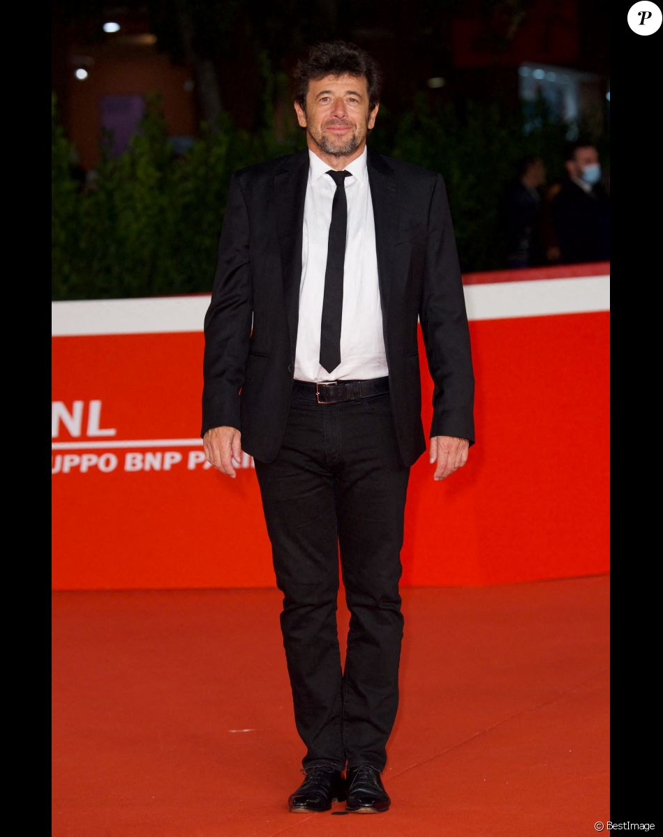 Patrick Bruel - Première du film "Promises" lors du 16ème Festival International du film de Rome le 17 octobre 2021.
