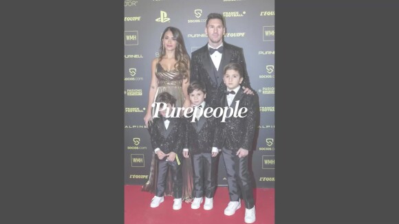 Lionel Messi sacré Ballon d'or : ses trois fils font sensation, dans des costumes identiques