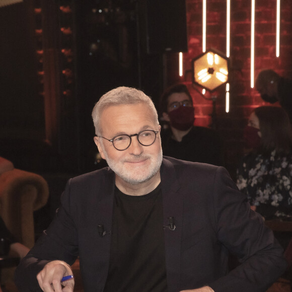 Exclusif - Laurent Ruquier sur le plateau de l'émission "On est en direct" (OEED) diffusée sur France 2 le 23 octobre 2021 © Jack Tribeca / Bestimage 