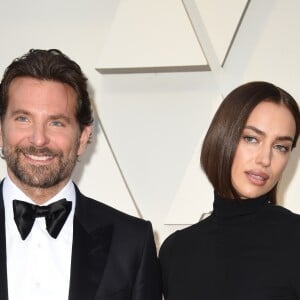 Bradley Cooper avec Irina Shayk lors de la cérémonie des Oscars le 24 févrir 2019 à Los Angeles