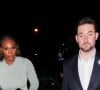 Exclusif - Serena Williams et son mari Alexis Ohanian vont dîner au restaurant "Catch" à Los Angeles, après la première de "King Richard" à Los Angeles, le 14 novembre 2021.