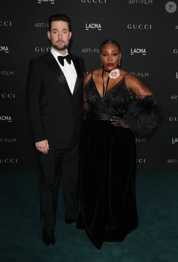 Alexis Ohanian, Serena Williams - People au 10ème "Annual Art+Film Gala" organisé par Gucci à la "LACMA Art Gallery" à Los Angeles, le 6 novembre 2021.