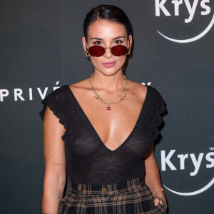 Jade Leboeuf - Soirée de lancement de la collection solaire "Privé Revaux Eye Wear" au café de l'homme à Paris le 27 septembre 2018. © Cyril Moreau/Bestimage