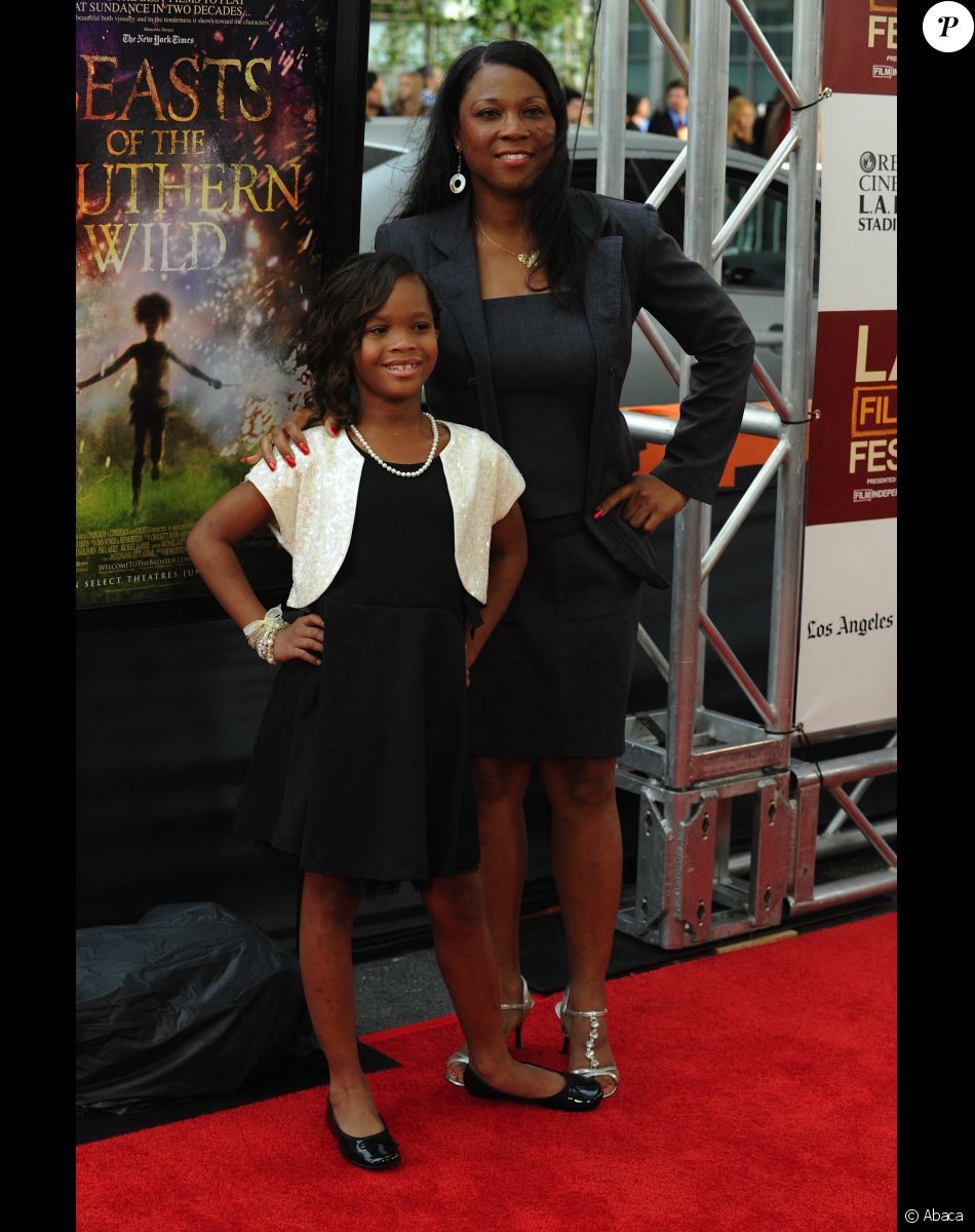 Quvenzhané Wallis à l'avant-première du film "Les Bêtes du Sud Sauvage" à Los Angeles en juin 2012.
