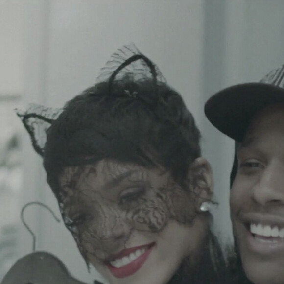 Rihanna et Asap Rocky dans le clip "Fashion Killa" en 2013.