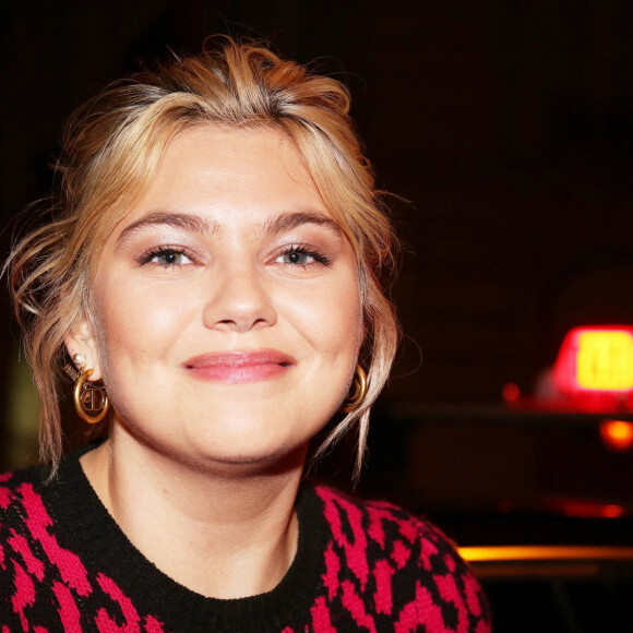 Louane Emera à la soirée Miss Dior au restaurant l'Avenue à Paris en marge de la fashion week collection Printemps-Eté le 28 septembre 2021. © Panoramic / Bestimage 