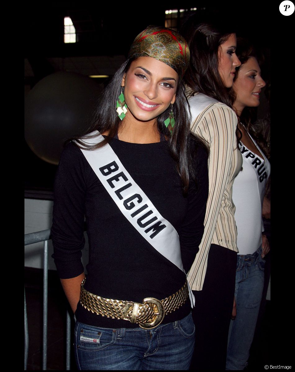Miss Belgique, Tatiana Silva au concours de Miss Univers.