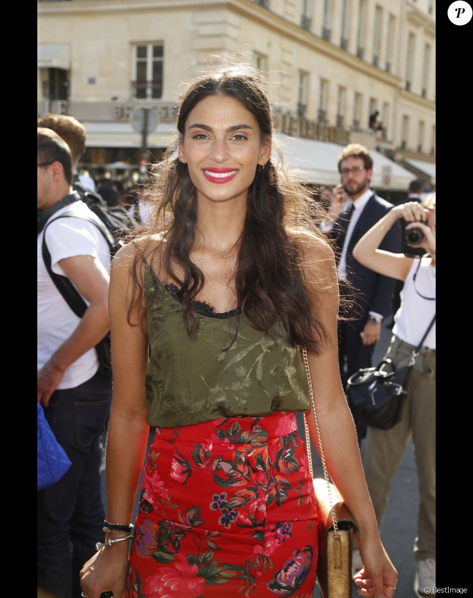 Tatiana Silva - Arrivées au défilé de mode "Fendi", collection Haute-Couture automne-hiver 2018/2019, à Paris. Le 4 juillet 2018
