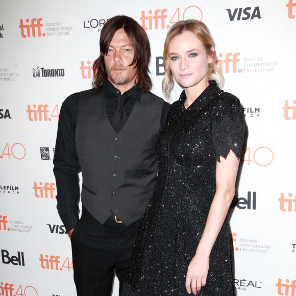 Diane Kruger, Norman Reedus à la première de 'Sky' lors du Festival international du film 2015 de Toronto.