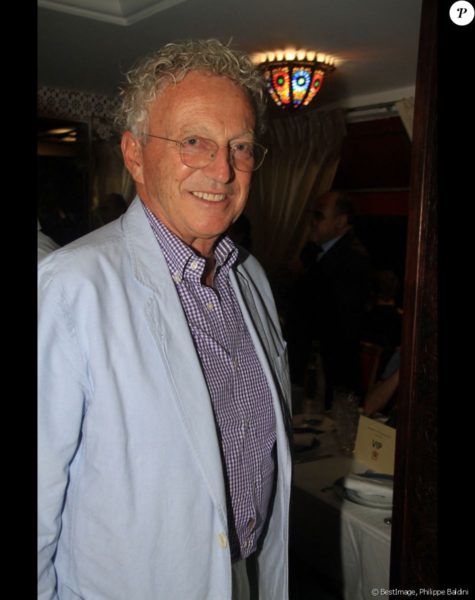Nelson Monfort lors de la soirée de remise de la "Fourchette d'Or" au restaurant "La Table Marocaine" de Gérard et Bouchra Atlani à Paris le 15 septembre 2020. © Philippe Baldini / Bestimage