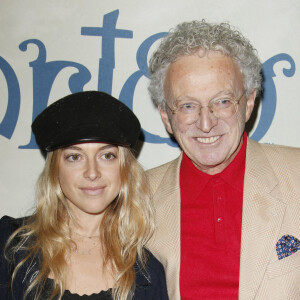 Nelson Monfort et sa fille Victoria à la première du spectacle "CORTEO" du Cirque du Soleil à l'AccorHotels Arena Bercy à Paris. Le 12 décembre 2019 © Christophe Aubert via Bestimage