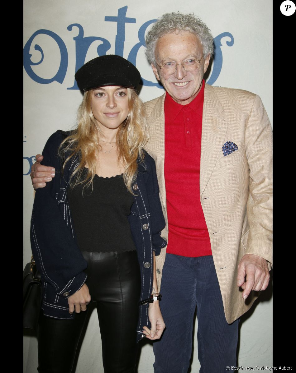 Nelson Monfort et sa fille Victoria à la première du spectacle "CORTEO" du Cirque du Soleil à l'AccorHotels Arena Bercy à Paris. Le 12 décembre 2019 © Christophe Aubert via Bestimage