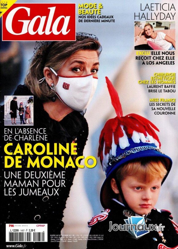 Couverture du magazine "Gala", numéro du 9 décembre 2021.