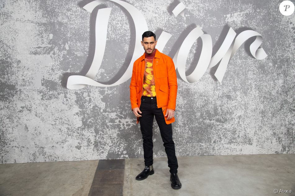 Alejandro Speitzer assiste au défilé Dior (Dior Homme), collection automne 2022, à l&#039;Olympia London. Londres, le 9 décembre 2021.