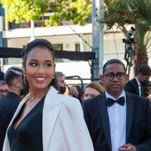 Clémence Botino - Montée des marches du film "Stillwater" lors du 74e Festival International du Film de Cannes. Le 8 juillet 2021. © Borde-Jacovides-Moreau / Bestimage