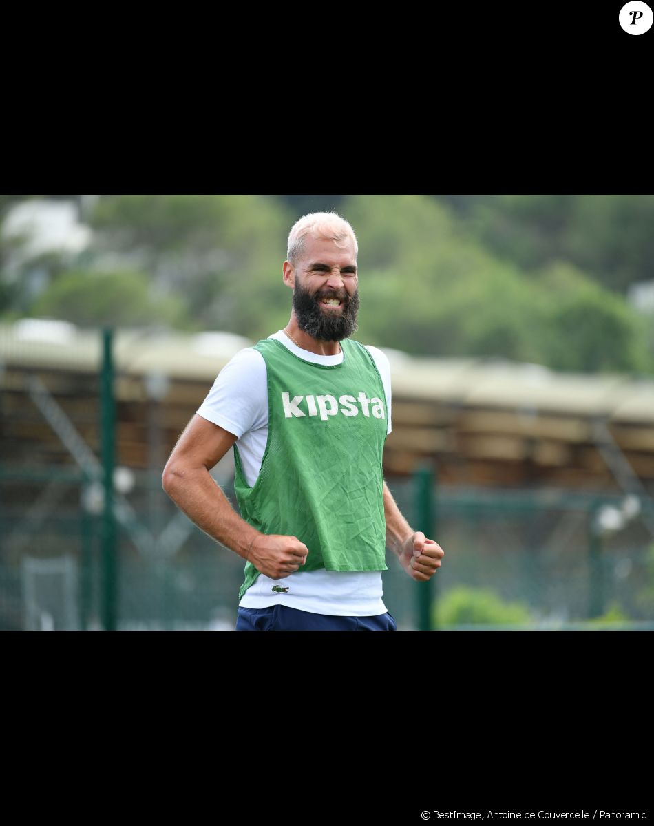 Benoit Paire - Lancement de l'UTS, Ultimate Tennis Showdown, le tournoi de tennis de l'entraineur Patrick Mouratoglou à Sophia Antipolis le 11 juin 2020. © Antoine Couvercelle / Panoramic / Bestimage