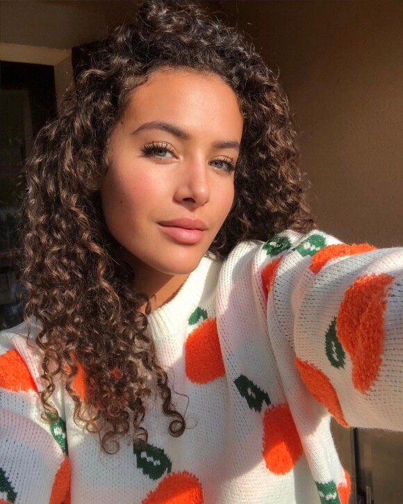 Illana Barry, Miss Languedoc 2020, sur Instagram. Le 23 novembre 2021.