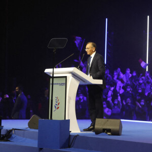 Premier meeting de Eric Zemmour, candidat à l'élection présidentielle avec son parti "Reconquête !" à Villepinte le 5 décembre 2021