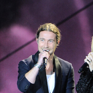 Exclusif - Julien Doré et Hélène Ségara - Enregistrement de l'émission "La chanson challenge" au Château de Chambord, qui sera diffusée sur TF1  © Gaffiot-Moreau / Bestimage 