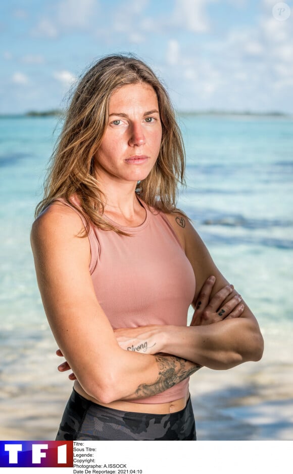 Alix dans "Koh-Lanta, La Légende", émission spéciale célébrant le vingtième anniversaire du jeu de survie de TF1.