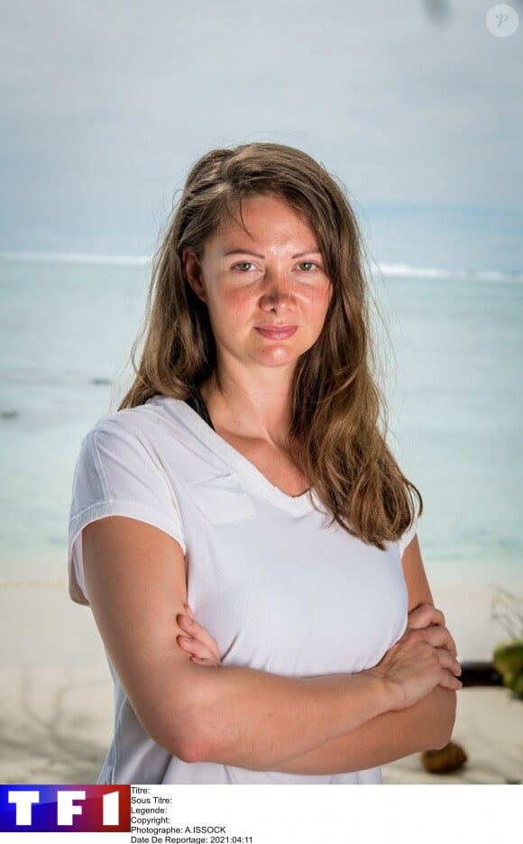 Alexandra dans "Koh-Lanta, La Légende", émission spéciale célébrant le vingtième anniversaire du jeu de survie de TF1.