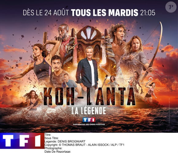 "Koh-Lanta, La Légende", émission spéciale célébrant le vingtième anniversaire du jeu de survie de TF1.