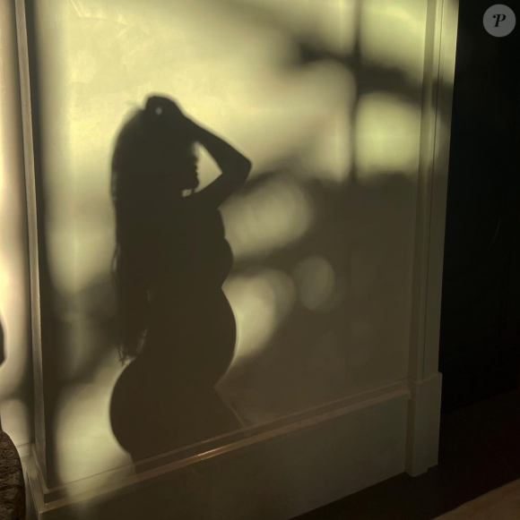 Kylie Jenner, enceinte. Octobre 2021.