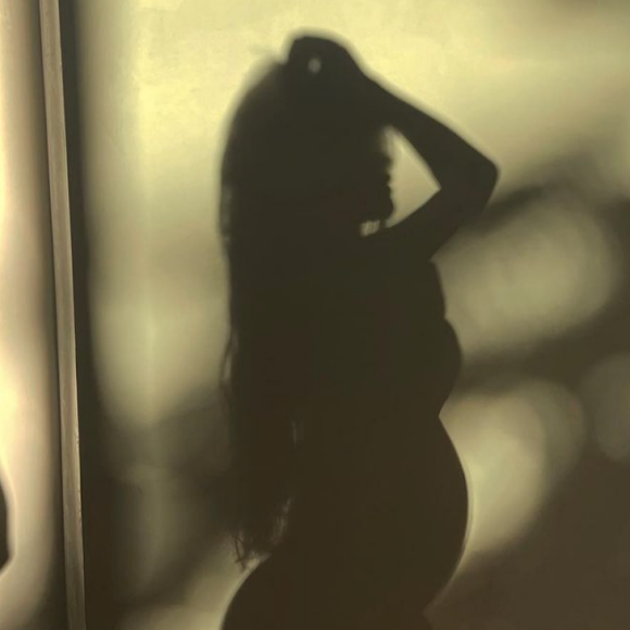 Kylie Jenner, enceinte. Octobre 2021.