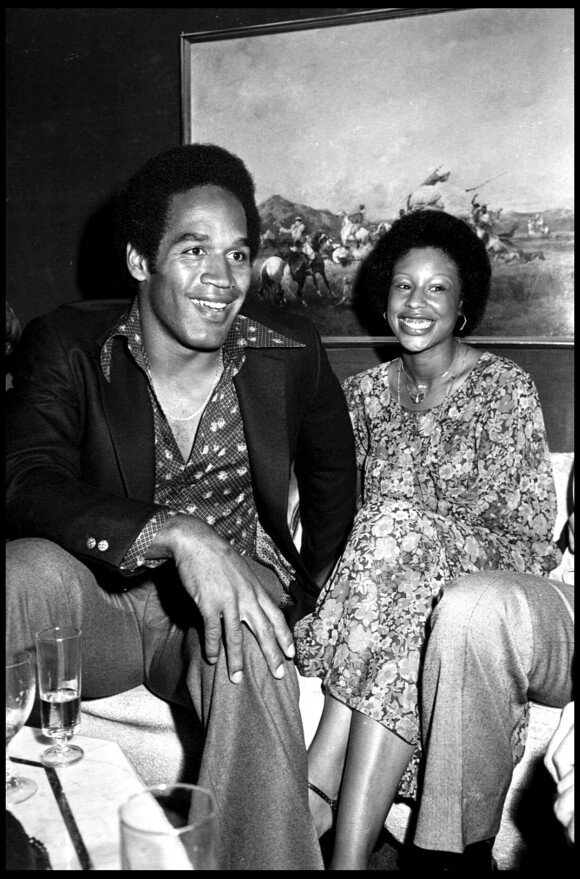 Archives - O.J. Simpson au Festival de Cannes en 1975.