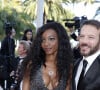 Samuel Le Bihan et sa compagne Daniela Beye - Montée des marches du film "Inside Out" (Vice-Versa) lors du 68 ème Festival International du Film de Cannes, à Cannes le 18 mai 2015.