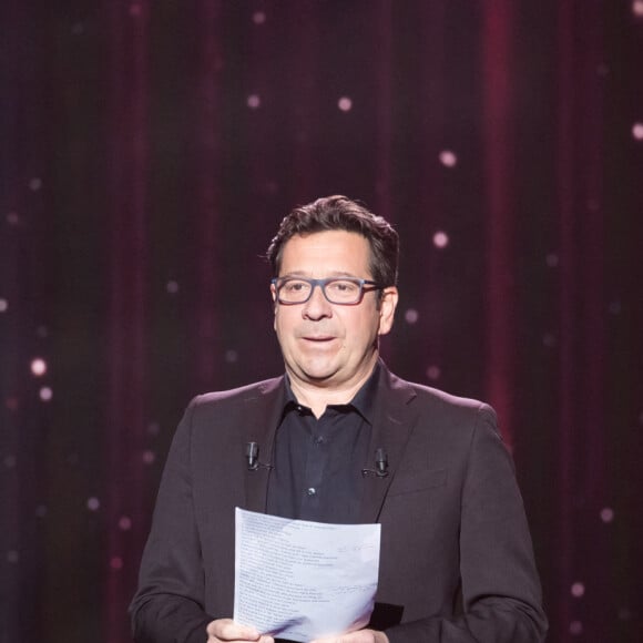 Laurent Gerra - Enregistrement de l'émission "La boîte à Secrets 9" à Paris le 08/03/2021. © Tiziano Da Silva / Bestimage 