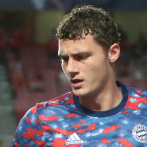 Benjamin Pavard - Match de la Ligue Des Champions "Benfica - Bayern Munich" au stade de Luz à Lisbonne, le 21 octobre 2021.