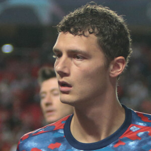 Benjamin Pavard - Match de la Ligue Des Champions "Benfica - Bayern Munich" au stade de Luz à Lisbonne, le 21 octobre 2021.