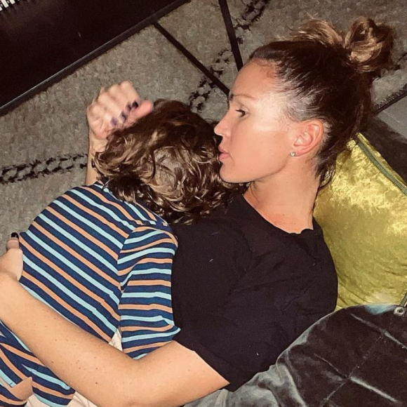 Vitaa et son fils Adam sur Instagram.