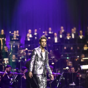 Exclusif - Mika Symphonique en concert à la Philharmonie de Paris avec l'Orchestre National d'Ile-de-France. Le 23 octobre 2021. L'enregistrement du concert sera diffusé le 22 décembre sur Culture Box puis sur France 5 © Cyril Moreau / Bestimage 