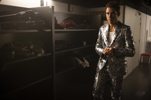 Exclusif - Backstage - Mika est en backstage après son deuxième concert à la Philharmonie de Paris le 24 octobre 2021. © Cyril Moreau / Bestimage 