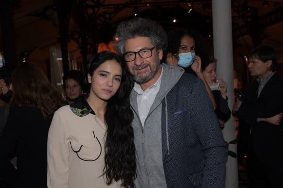 Hafsia Herzi, Radu Mihaileanu - Soirée "Hello Women" avec Orange à l' Elysée Montmartre à Paris le 1er décembre 2021. © Rachid Bellak/Bestimage