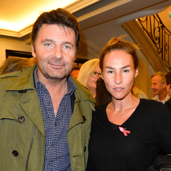 Vanessa Demouy et Philippe Lellouche - Générale de la pièce "L'heureux élu", une comédie de Eric Assous au Théâtre de la Madeleine à Paris. © Coadic Guirec/Bestimage