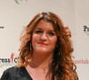 Marlène Schiappa, ministre déléguée chargée de la citoyenneté lors de la remise des prix "Humour et politique" du Press Club de France à Issy les Moulineaux le 7 décembre 2021.
