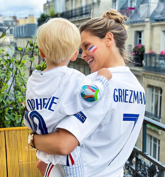 Ophélie Meunier et son fils Joseph sur Instagram, le 28 juin 2021.