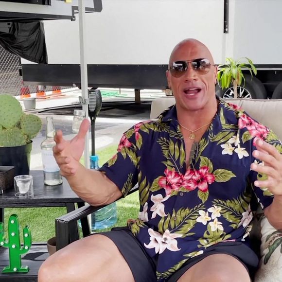 Dwayne Johnson dans la bande-annonce du film "Jungle Cruise".