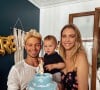 Kevin Dias, sa chérie Margot et son fils. Instagram. Le 26 avril 2020.