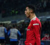 Cristiano Ronaldo - Match de Ligue Des Champions (LDC) "Atalanta - Manchester United (2-2)" au Gewiss Stadium à Bergame, le 2 novembre 2021. 