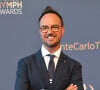 Jarry lors du photocall de la cérémonie des Nymphes d'Or du 60ème festival de télévision de Monte Carlo au Grimaldi Forum à Monaco le 22 juin 2021. © Bruno Bebert / Bestimage 